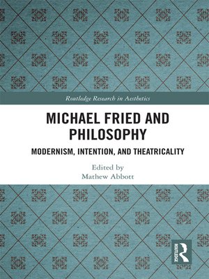cover image of Michael Fried and Philosophy